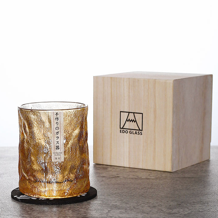 Elegant Handcrafted Whiskey Glass Set
