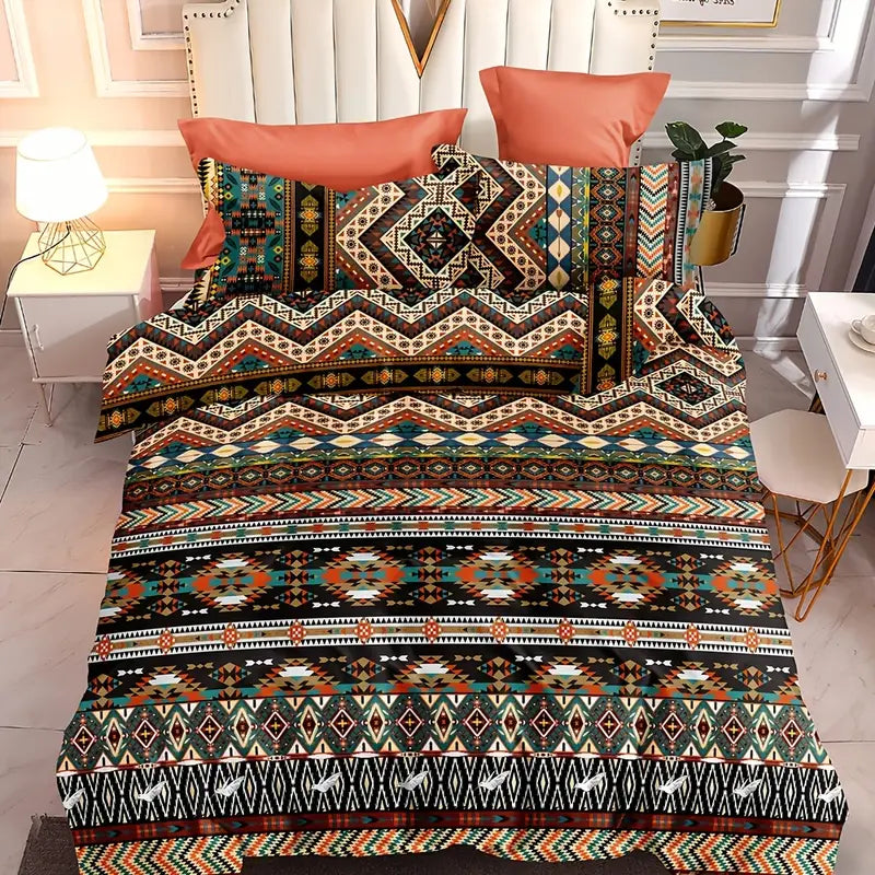 Bohemian Charm Geometric Comforter Set