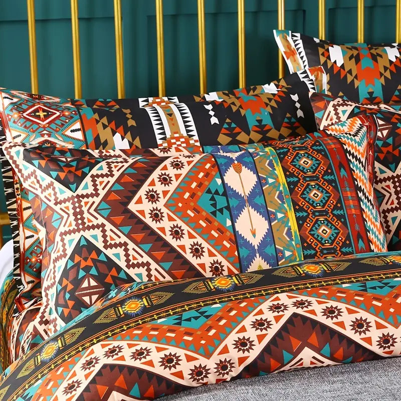 Bohemian Charm Geometric Comforter Set