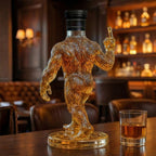 Majestic Glass Sasquatch Spirits Decanter