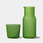 Vibrant Glass Drinkware Set for Home or Office