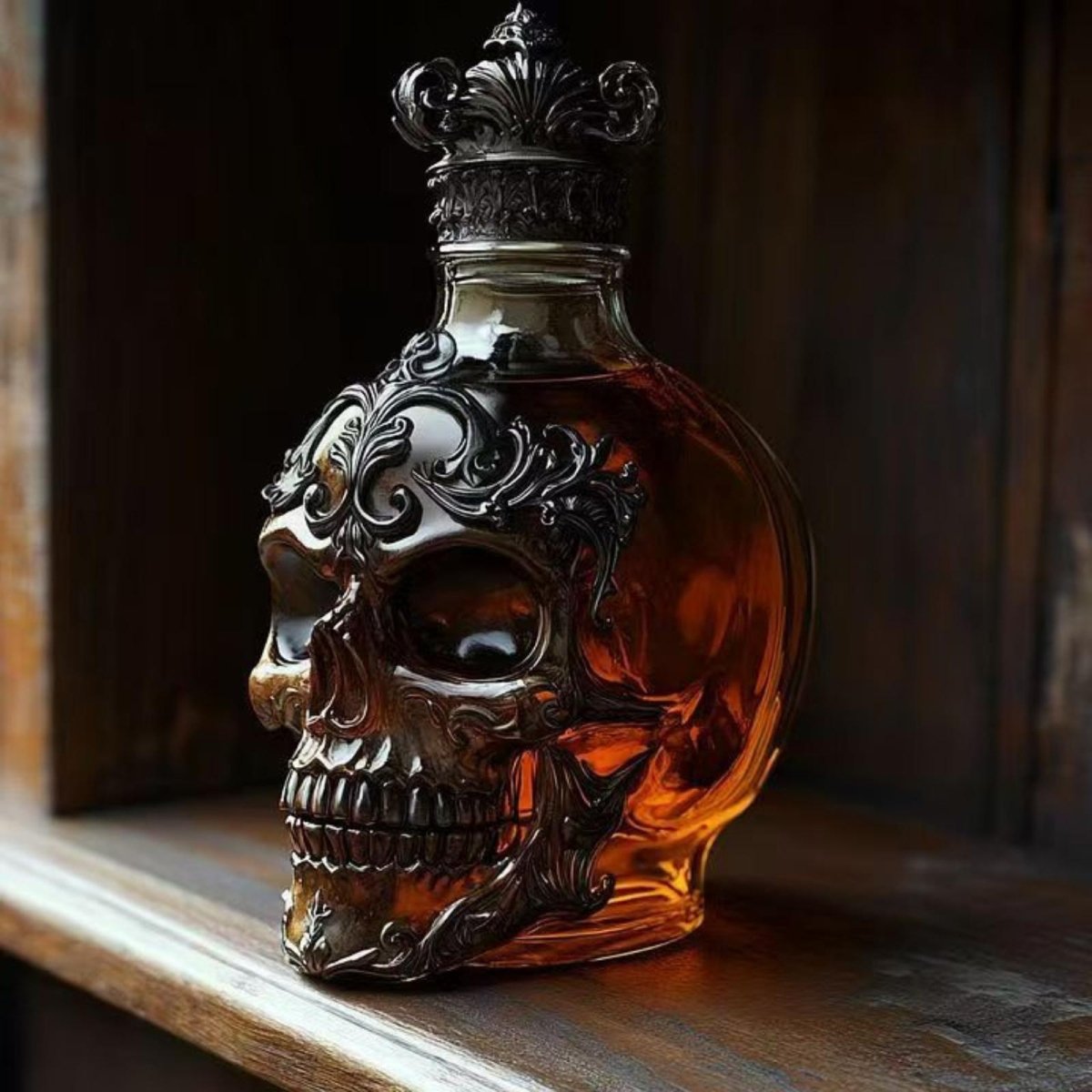 Gothic Spirit Glass Carafe