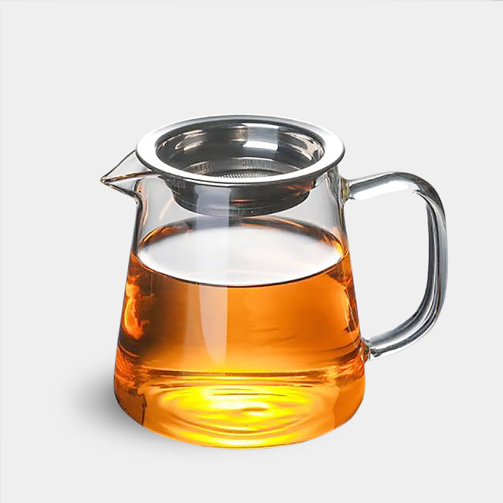 Elegant Borosilicate Glass Teapot with Infuser