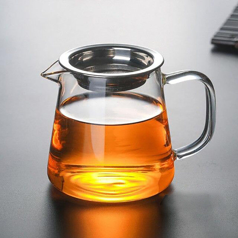 Elegant Borosilicate Glass Teapot with Infuser
