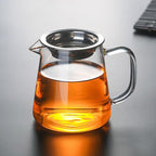 Elegant Borosilicate Glass Teapot with Infuser