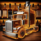Distinctive Truck-Style Glass Decanter for Spirits