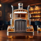 Distinctive Truck-Style Glass Decanter for Spirits