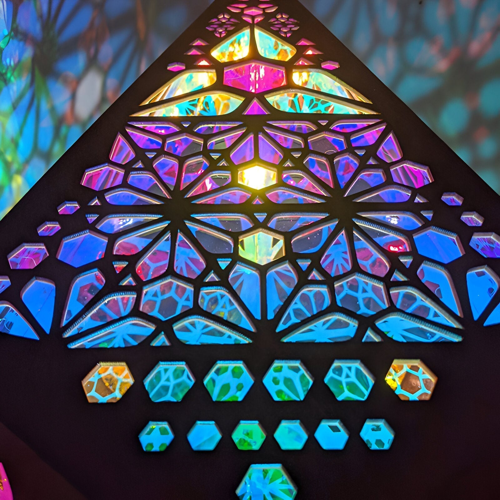 Vibrant Artisan LED Lighting Fixture