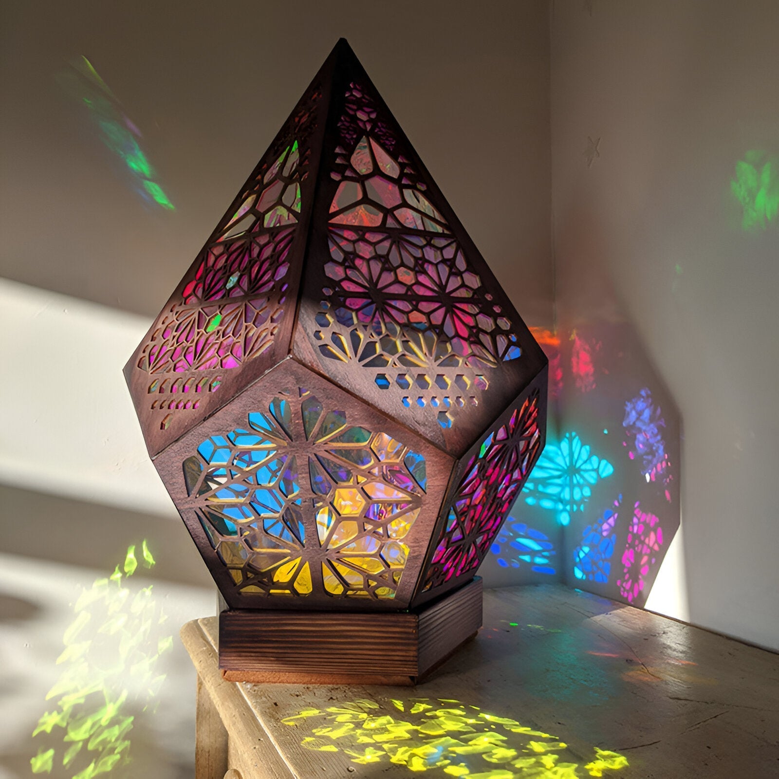Vibrant Artisan LED Lighting Fixture