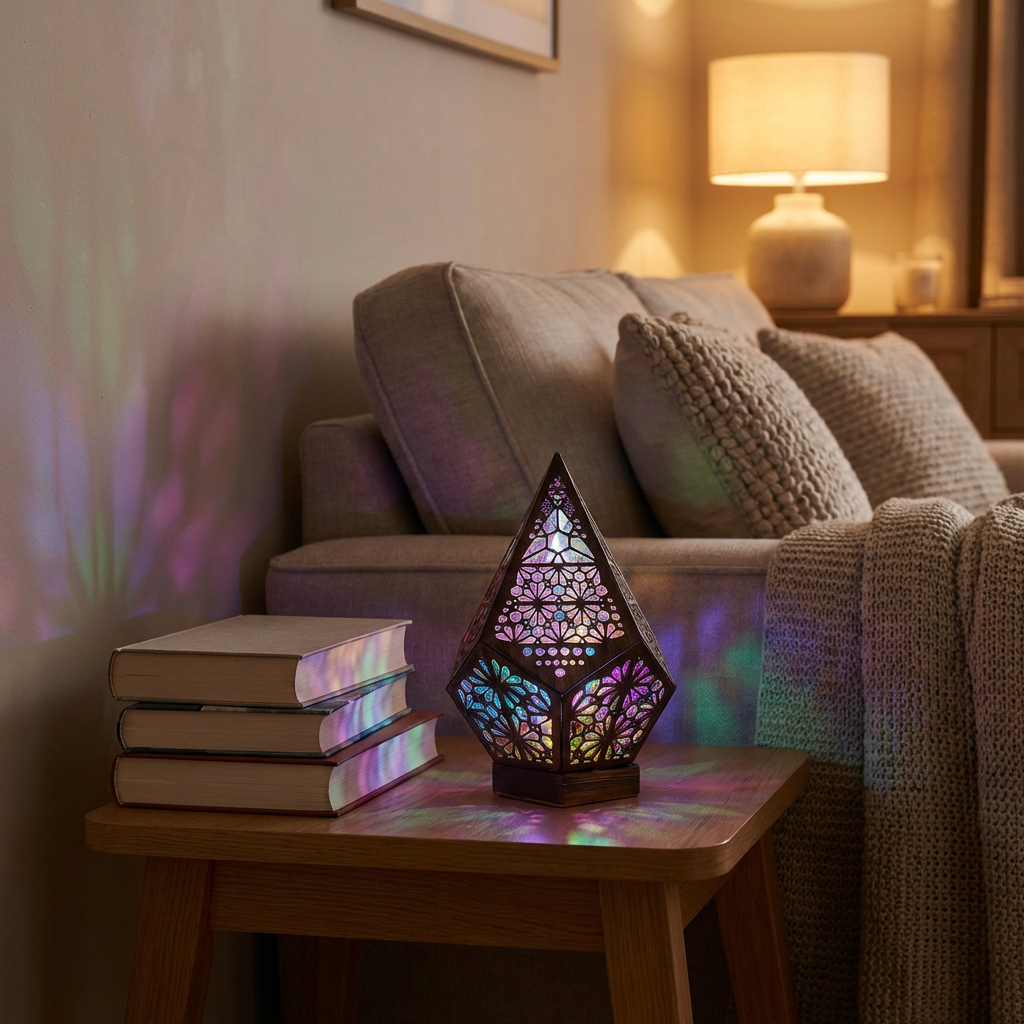 Vibrant Artisan LED Lighting Fixture