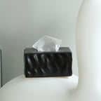 Elegant Matte Ceramic Tissue Holder for Modern Spaces
