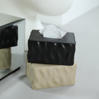 Elegant Matte Ceramic Tissue Holder for Modern Spaces