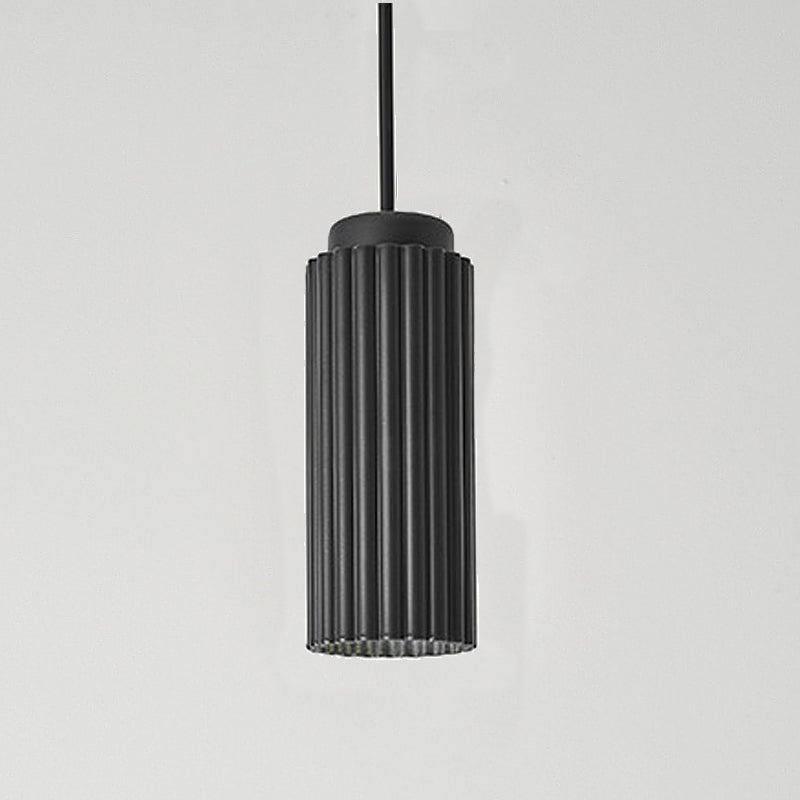 Sculpted Metal Hanging Light Fixture