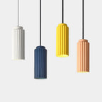 Sculpted Metal Hanging Light Fixture