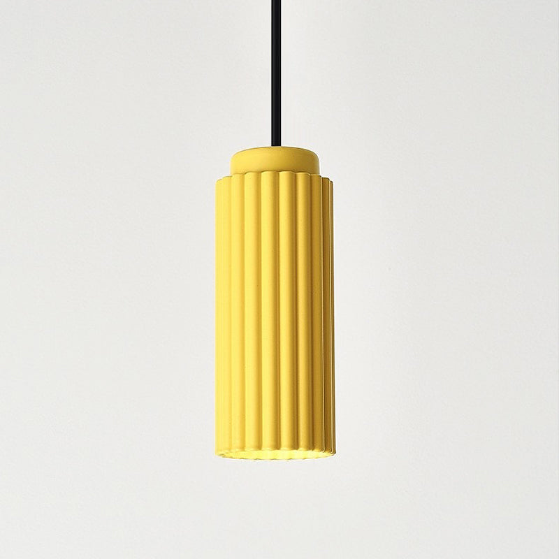 Sculpted Metal Hanging Light Fixture
