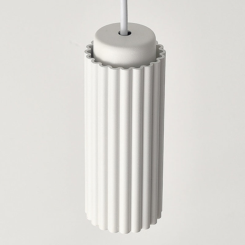Sculpted Metal Hanging Light Fixture