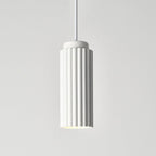 Sculpted Metal Hanging Light Fixture