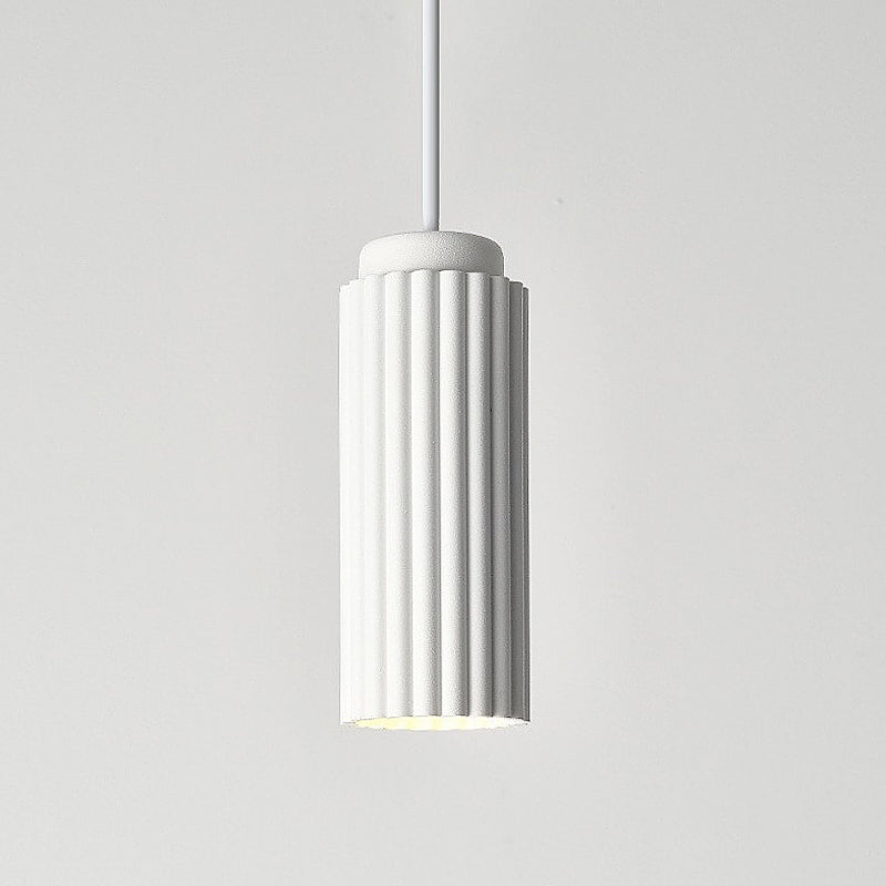 Sculpted Metal Hanging Light Fixture