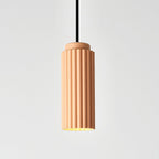 Sculpted Metal Hanging Light Fixture