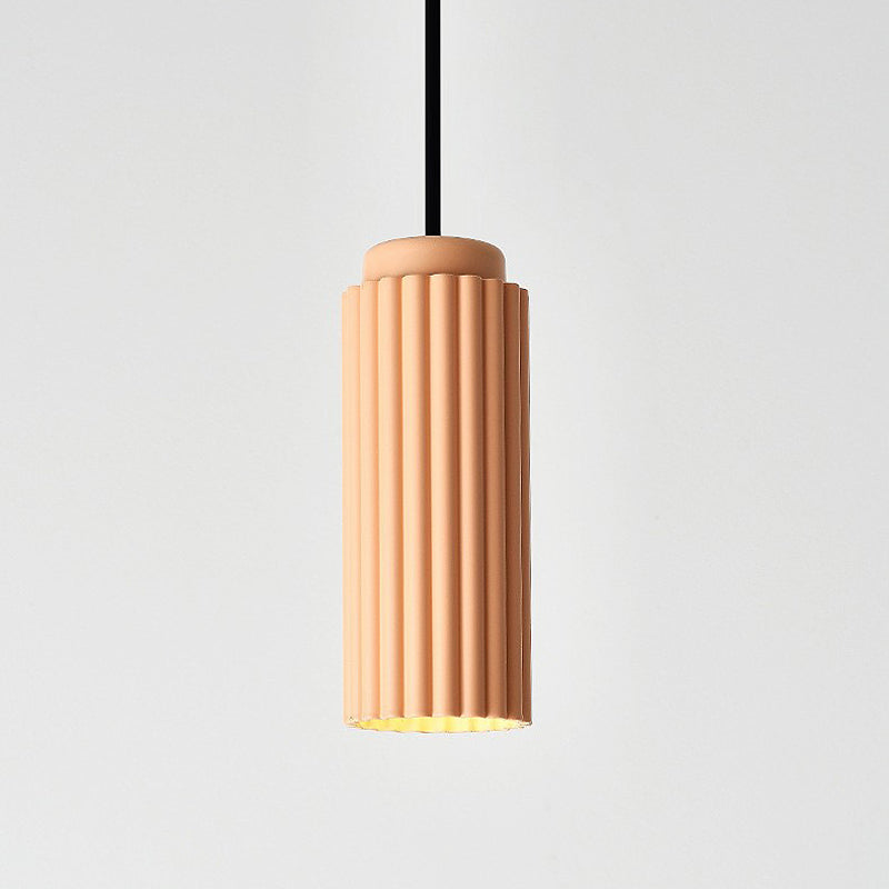 Sculpted Metal Hanging Light Fixture