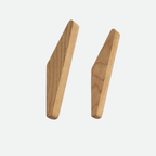 Rustic Charm Natural Wood Wall Hooks for Home Organization