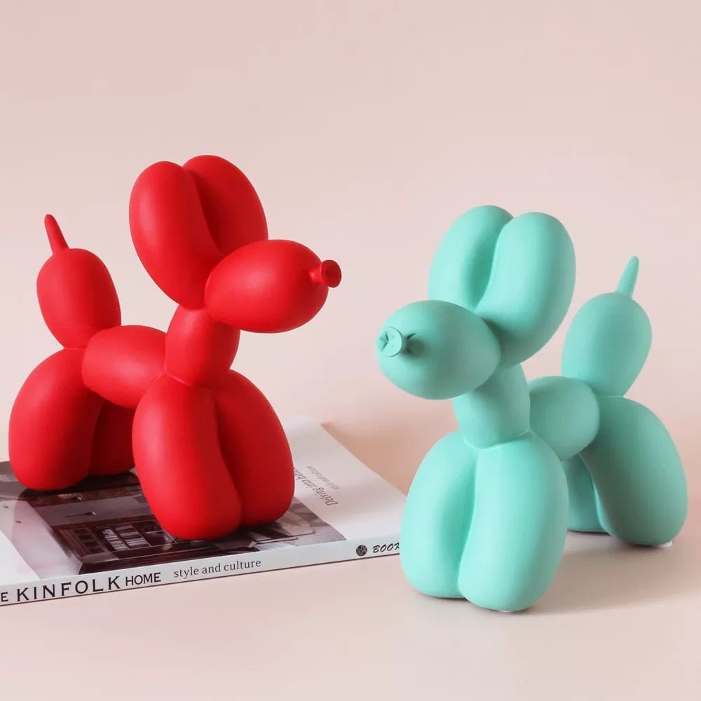 Elegant Decorative Balloon Canine Sculpture