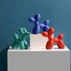 Elegant Decorative Balloon Canine Sculpture
