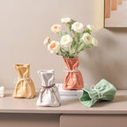 Chic Resin Blooming Vase for Stunning Decor