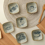 Charming Artisan-Inspired Ceramic Dinnerware Set