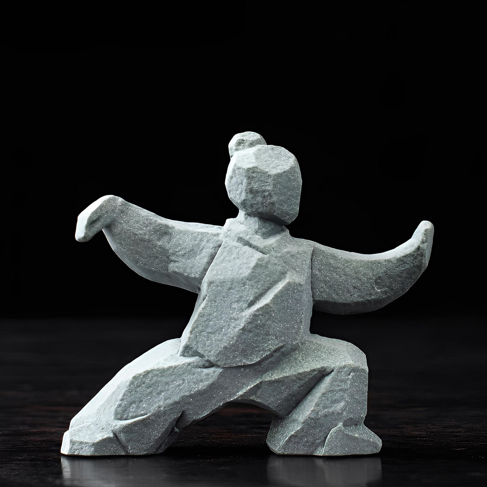 Dynamic Motion Sandstone Art Pieces