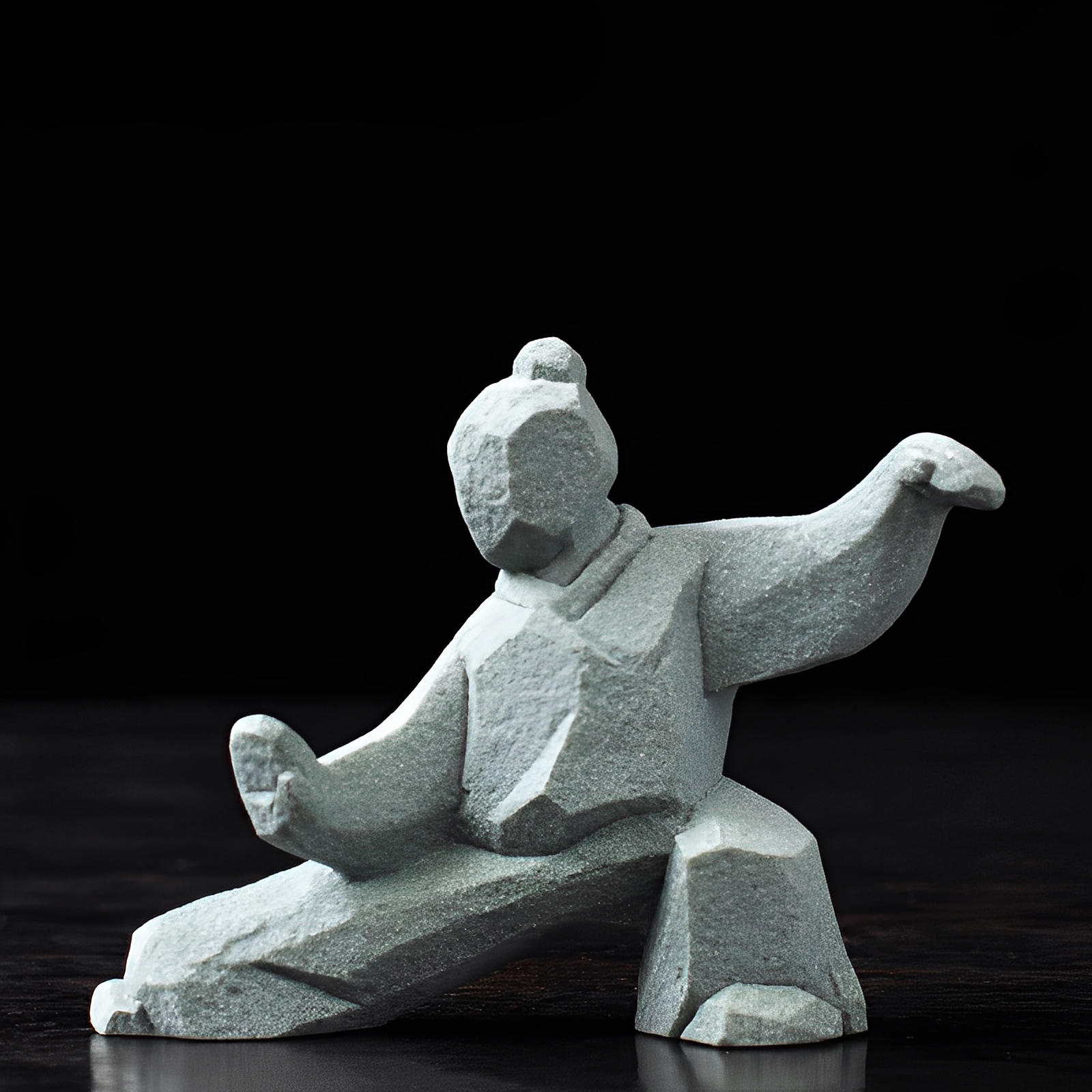 Dynamic Motion Sandstone Art Pieces