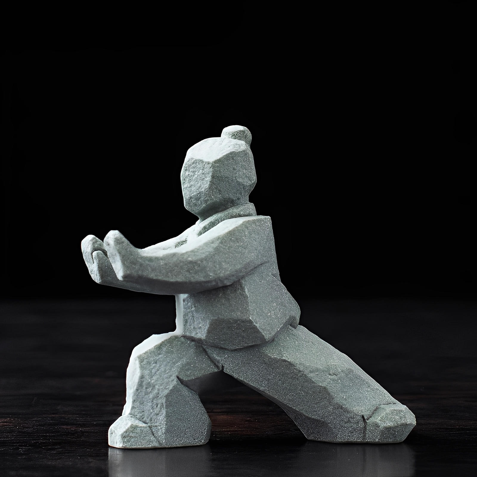Dynamic Motion Sandstone Art Pieces