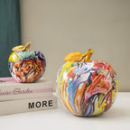 Contemporary Artistic Apple Wall Sculpture
