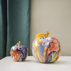Contemporary Artistic Apple Wall Sculpture