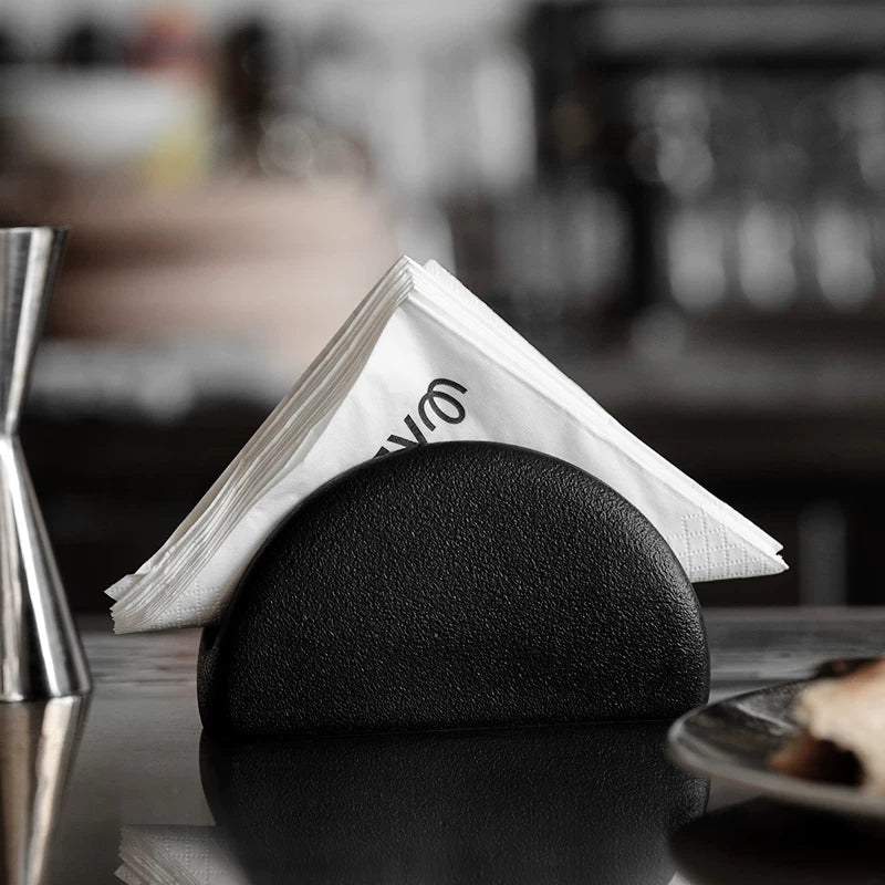 Chic Geometric Ceramic Napkin Holder