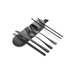 Travel-Friendly Stainless Steel Utensil Set