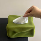 Chic Velvet Tissue Holder for Modern Spaces
