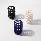 Chic Ceramic Organizer with Airflow Design