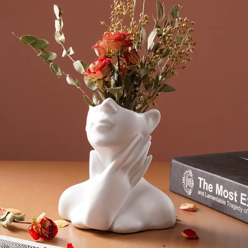 Charming Handcrafted Plant Holder with Artistic Design