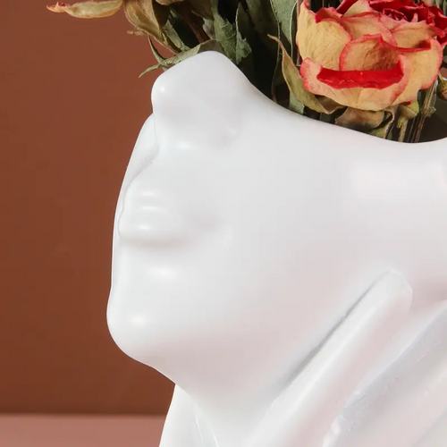 Charming Handcrafted Plant Holder with Artistic Design
