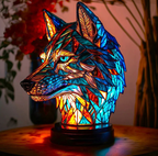 Modern Dimmable LED Table Lamp – Artistic Lighting for Bedroom and Living Room