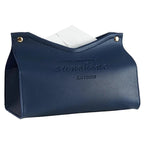 Chic Faux Leather Tissue Dispenser – Elegant Home Decoration Item