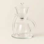 Serenity Bloom Glass Teapot with Infuser System