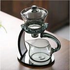 Serenity Bloom Glass Teapot with Infuser System