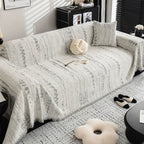 Chenille Sofa Cover for Dogs - Almond Color, Stylish Protection