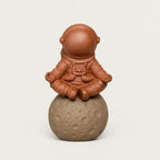 Galactic Guardian Tea Companion - Handcrafted Clay Figurine