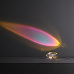 Table Lamp with Crystal Glow for Mood Lighting