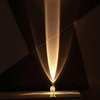 Table Lamp with Crystal Glow for Mood Lighting