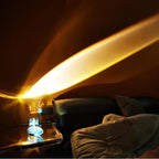 Table Lamp with Crystal Glow for Mood Lighting
