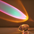 Table Lamp with Crystal Glow for Mood Lighting